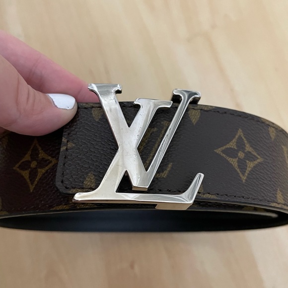 Louis Vuitton monogram reversible belt - Picture 3 of 8